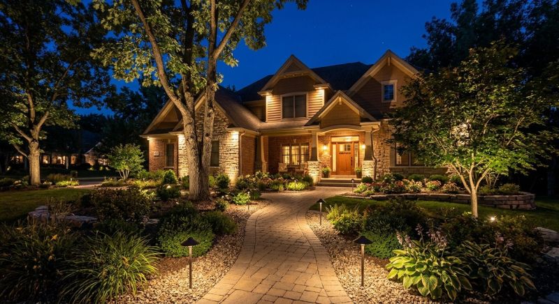 Courtyard Light Installation in Denver County, CO