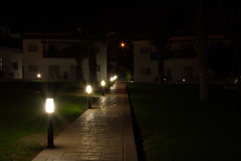 Courtyard Light Installation in Littleton, CO
