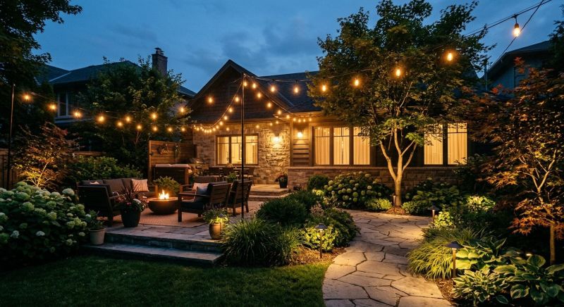 Patio Lights Installation in Provo, UT