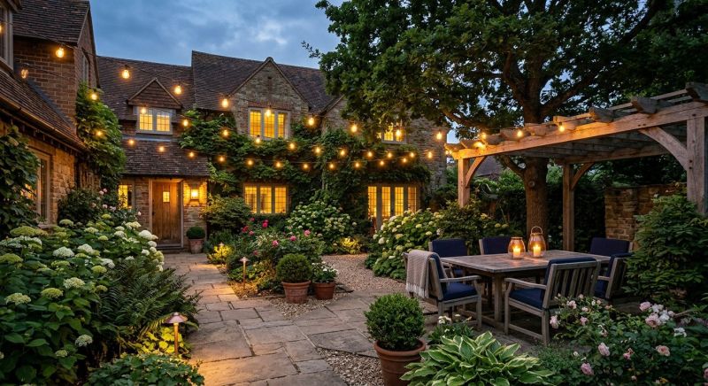 Terrace Lighting Installation in Olathe, KS