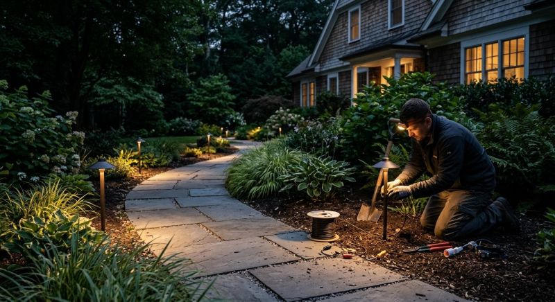 Yard Lights Installation in Overland Park, KS